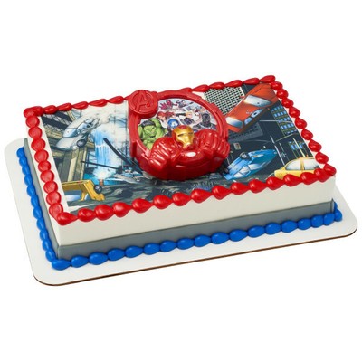 Avengers Marvel Heroes Cake Decoration Party Supplies Topper Birthday Cupcake Nw Ebay