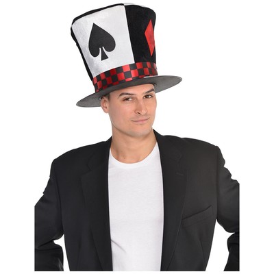 Fancy Dress Fashion Poker Ace Hat 