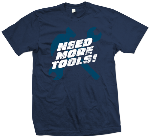 Camiseta Need More Tools, camiseta mecánica, camiseta fanática hágalo usted mismo, XS a 5XL - Imagen 5 de 6