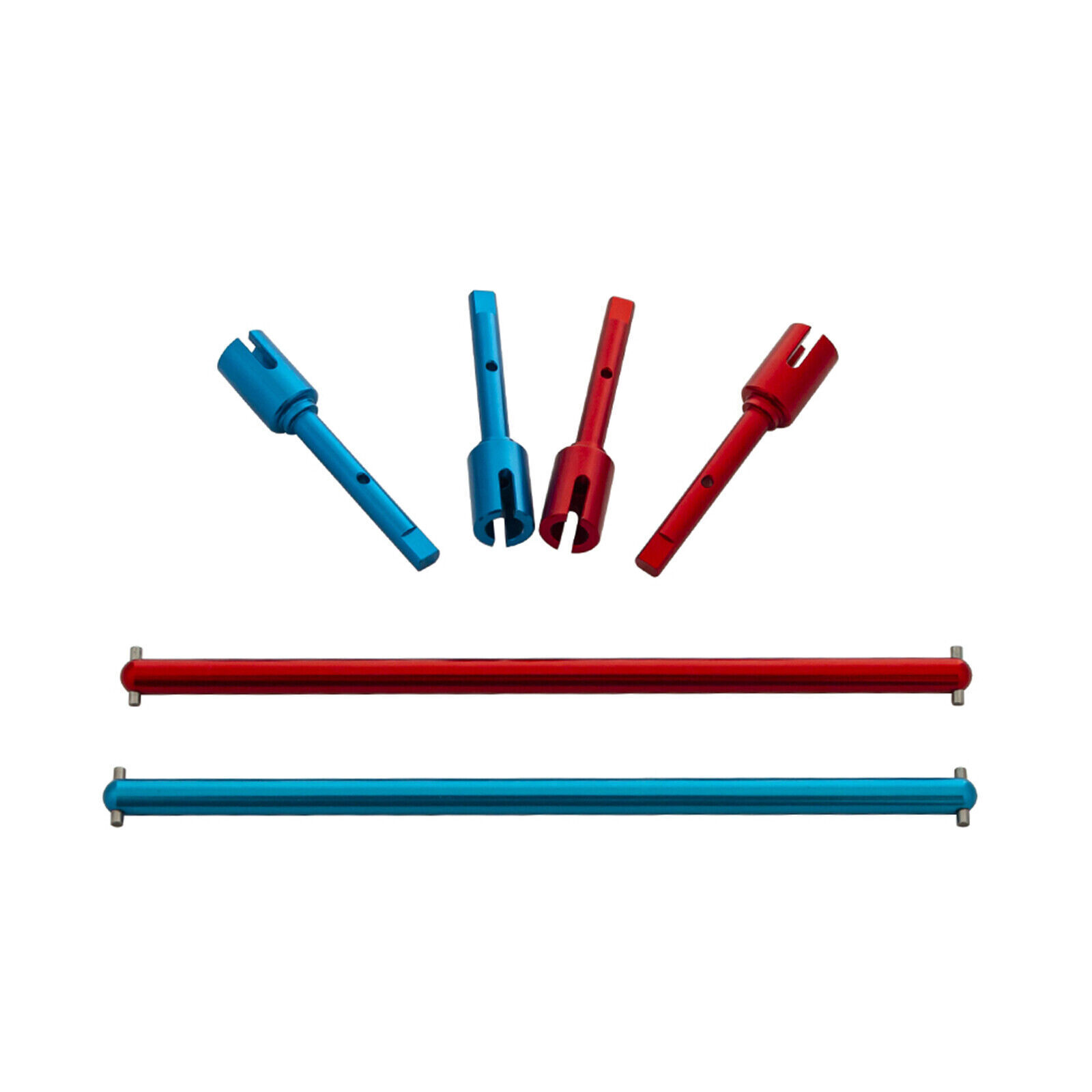 Aluminum Alloy Mid Shaft Joint Upgrade Part for 1/10 Tamiya TT02 RC Crawler Cars