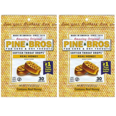 Pine Bros. Honey Softish Throat Drops (30ct. - 2 Pack)