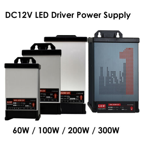 Dc 12V LED Controlador de Alimentación Transformador AC 230V - para Tira CCTV - Imagen 1 de 14