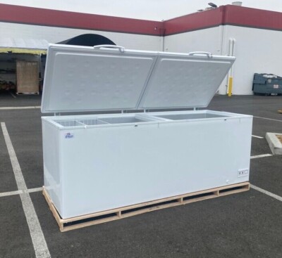 NEW Commercial Deep Chest Freezer Top Lid Storage - 90