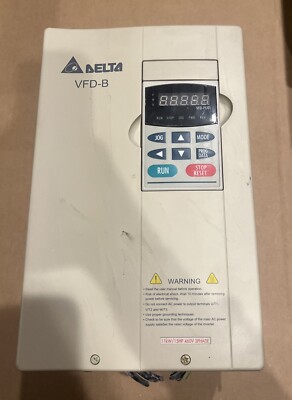 Used Delta VFD-B Variable Frequency Drive VFD110B43A