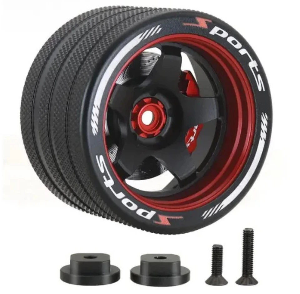 Aluminum hand wheel transmitter Steering wheel Fits Sanwa Futaba NB4 7PX X9 TX - Image 4 of 4