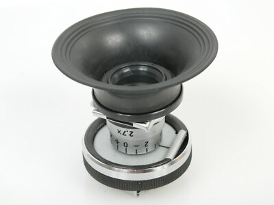 Pentacon Einstellupe Sucherlupe Magnifier 2,7x + Dioptrieausgl. f Praktica L LLC