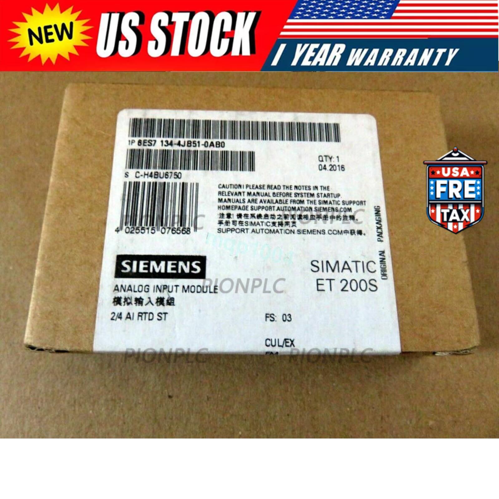 New Siemens 6ES7134-4JB51-0AB0 Electronics module for ET200S 6ES7 134-4JB51-0AB0