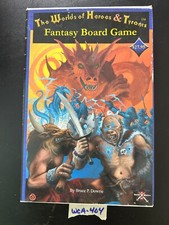 The Worlds of Heroes & Tyrants Fantasy Board Game Lot