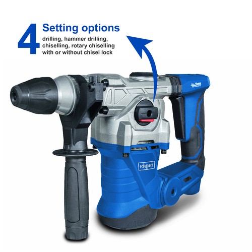 Scheppach Hammer Drill with Accessory Kit DH1300PLUS - Picture 2 of 6