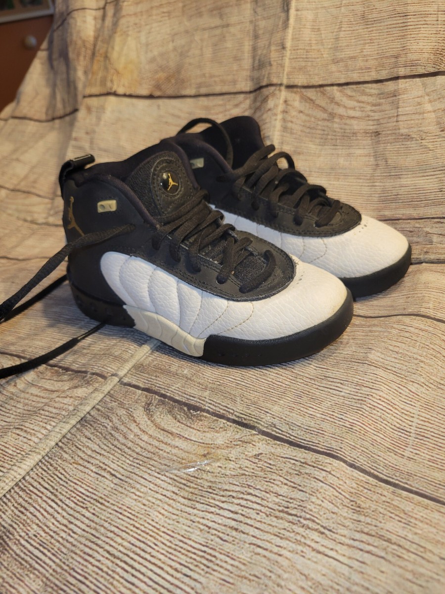 Air Jordan JumpMan Pro BP Black Metallic Gold White (909419