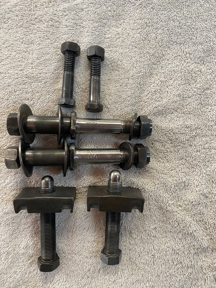 MOPAR A-BODY 72 DODGE DART 2 torsion bar adj+frnt lower+ rear upper shock bolts - Image 2 of 4