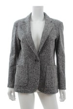 Atm Cotton-blend Marl Blazer / Grey