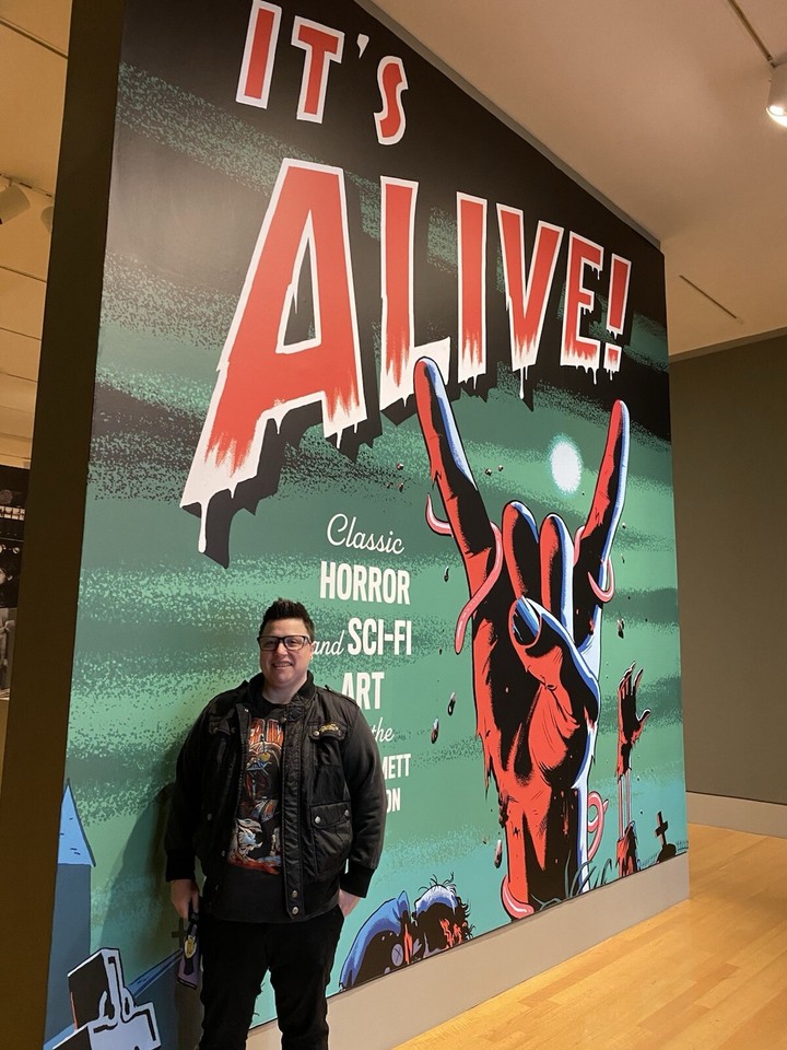 Kirk Hammett Signed Book Metallica Horror Too Much Horror Autograph