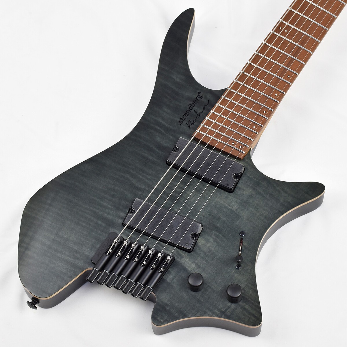 strandberg Boden Standard 7 Flame Black New Electric Guitar
