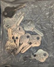 Lot of 10 x Ilco 1528 Key Blanks, Import Locks/EMCO