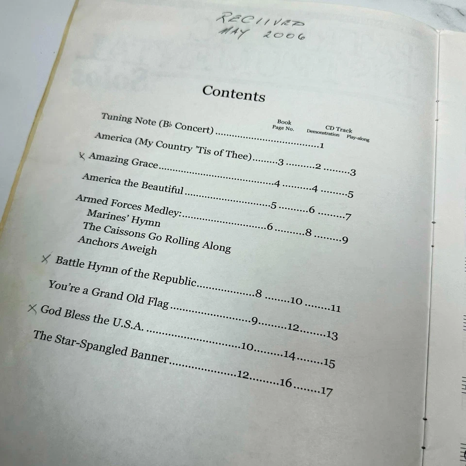 Lot of 3 Alto Saxophone Sheet Music Books Patrotic Ballads Dixieland Classics - Image 4 of 4