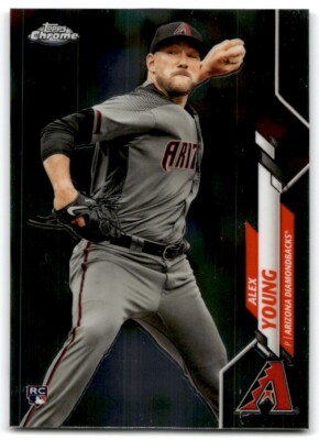 2020 TOPPS CHROME ALEX YOUNG RC ARIZONA DIAMONDBACKS #115