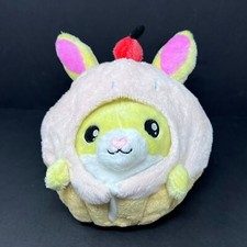 Disfraz de conejo encubierto blando cupcake de peluche cereza 8" conejo de peluche