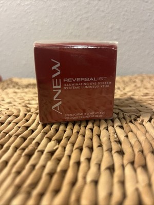 AVON ANEW REVERSALIST ILUMINATING EYE SYSTEM CREAM .5 Oz NEW