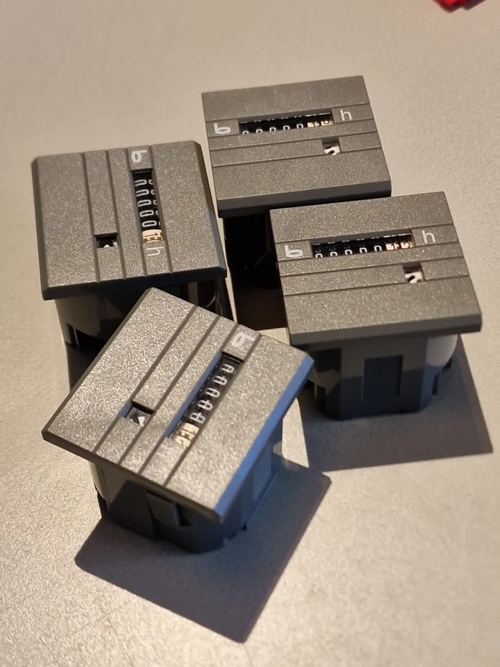 4xContador de horas de funcionamiento BZ142-3 IP65 Contador de horas de... - Imagen 4 de 4