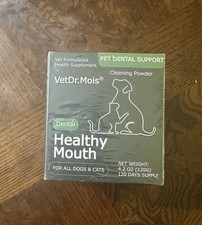 Dog Teeth Cleaning Powder, Dog Dental Powder and Cats Breath Freshener, Plaqu...