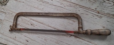 HANDSÄGE METALLSÄGE MIT HOLZGRIFF VINTAGE