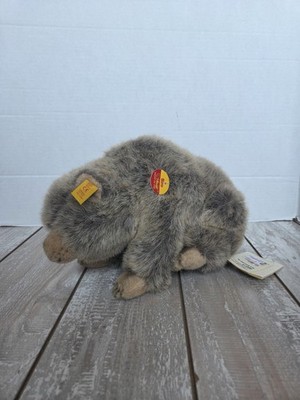 Steiff Grizzly Bear On All 4s New With Tags