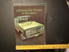 1972 International Harvester Pickups Brochure Vintage Sales Catalog Ih 1010 1210 1972 International Harvester Pickups Brochure Vintage Sales Catalog Ih 1010 1210