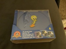 CD Jewel Cases Looney Tunes Set Of 6 Brand New