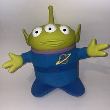 1995 Disney Pixar Toy Story Alien Thinkway Toys 11" Talking Alien Plush Toy Work
