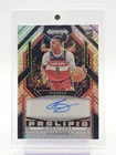 BUB CARRINGTON 2024-25 PANINI PRIZM BLACK PROLIFIC ROOKIE AUTO MOJO /25 QQ7421