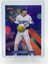 Roki Sasaki 2025 Topps Finest #40 Purple /250