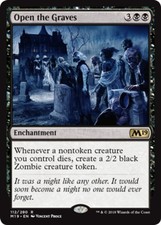 x1 Open the Graves R MTG Core Set 2019 M/NM, English