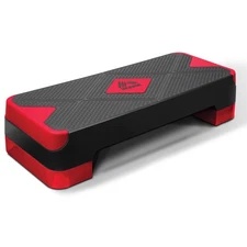 RBX Aerobic Step Platform with Non-Slip Textured Surface -2-Level Adjustable ...