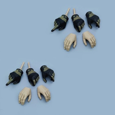 EASY&SIMPLE ES GA1010R 1/6 Scale BRAVO 0-7 Strike Action Figure Hands Model