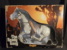 The Ready Gang Lone Ranger Dagger Horse Marx 1970-New