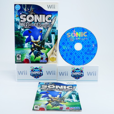 #ad Sonic and the Black Knight CIB W Manual Wii $24.99