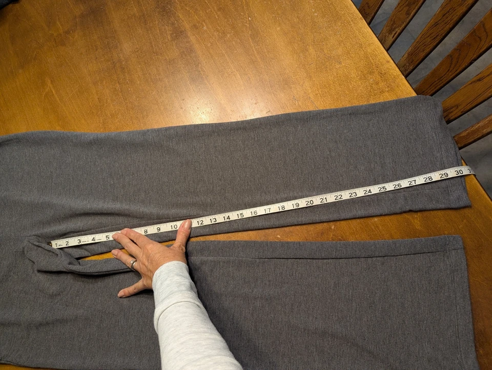 Nuevos pantalones rectos de vellón para mujer Tek Gear® Ultrasoft Active tiro medio talla S Foto 4 de 4