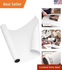 Jumbo White Kraft Paper Roll 30" x 150 ft - Perfect for Crafts and Eco Packaging