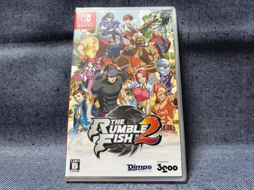 Nintendo Switch The Rumble Fish 2 Brand New Sealed Rare Game