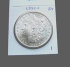 1880-S  $1 Morgan Silver Dollar BU. vam med S