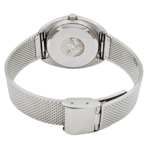 Omega Seamaster 36mm Vintage Steel Watch w/Mesh & Silver Dial. - Afbeelding 11 van 13