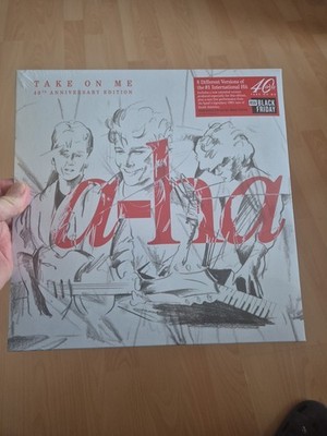 a-ha - Take On Me - 40TH Anniversary - Ltd. Ruby Red Vinyl  RSD - BF - Sealed
