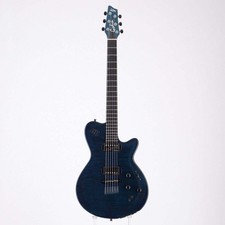 Godin LGX-SA Trans Blue Electric Guitar Used, Plays Well