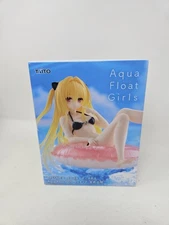 Taito Aqua Float Girls To Love-Ru Darkness Prize Figure Black Bikini Pool Float