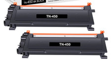 2Pk TN450 High Yield Toner