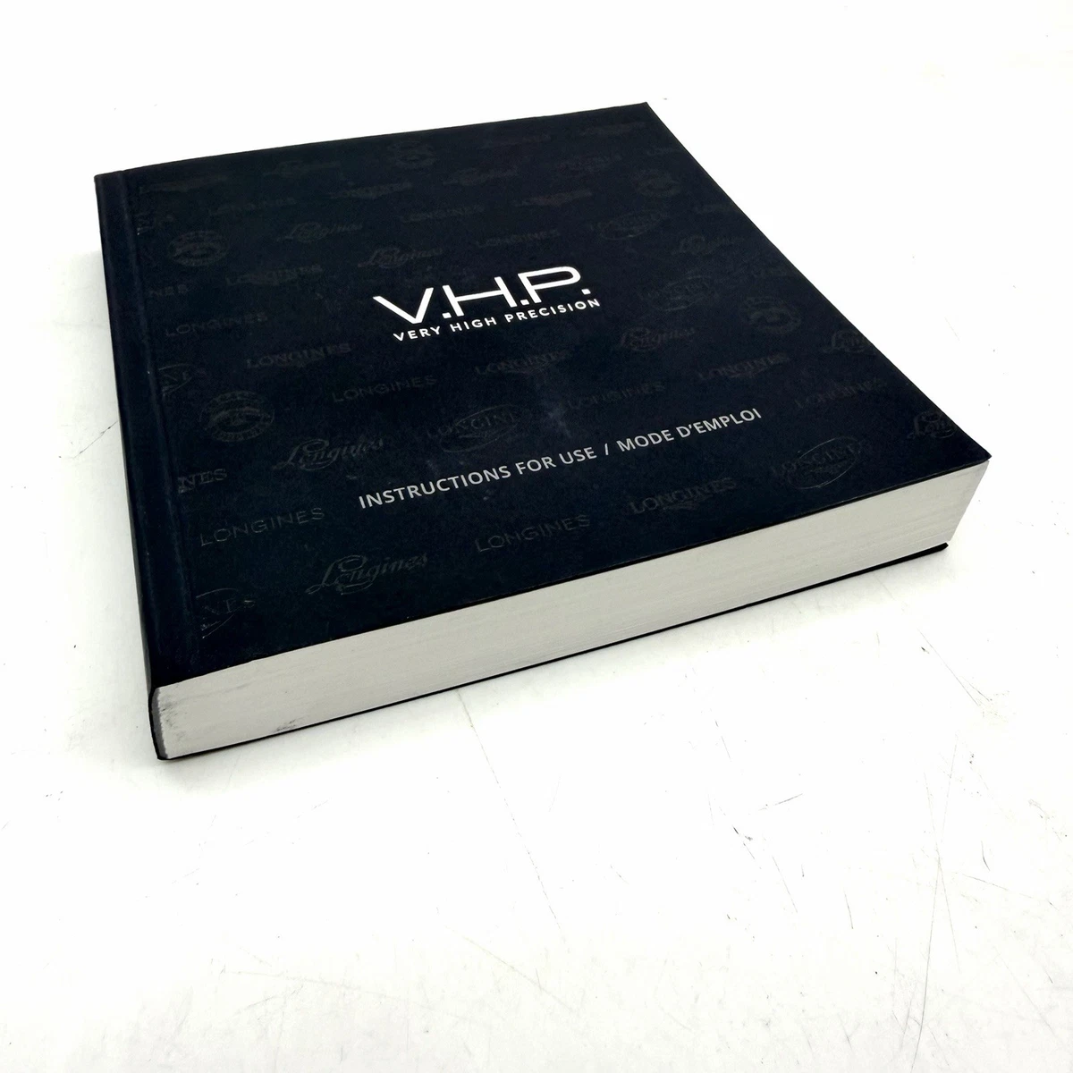 Libro de instrucciones Longines VHP GRANDE _ original y NUEVO