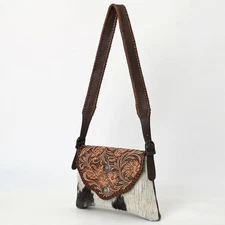 AD American Darling Cross Body I Hand Tooled Hair-On Genuine Leather Women Bag