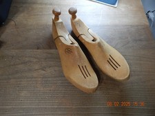 Vintage Stanton Tree Wood Shoe Forms McNichol and Taylor vented 9B