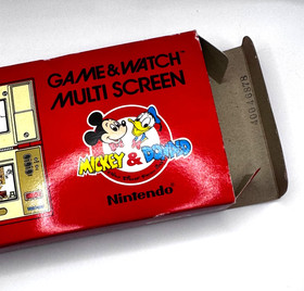 Mickey & Donald &ndash; GAME & WATCH&trade; Multi Screen (1982) MINT condition  
